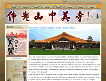 Tablet Screenshot of houstonbuddhism.org